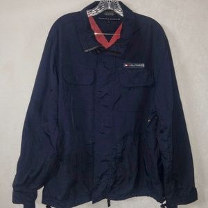Tommy Hilfiger Mens Jacket - L - Navy Blue